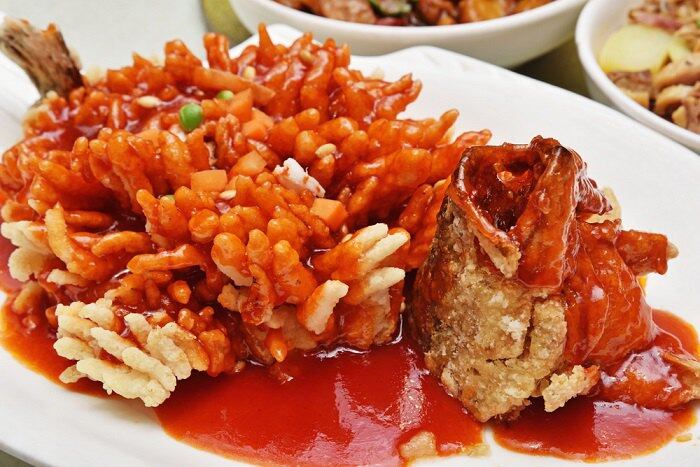 苏州美食-松鼠桂鱼