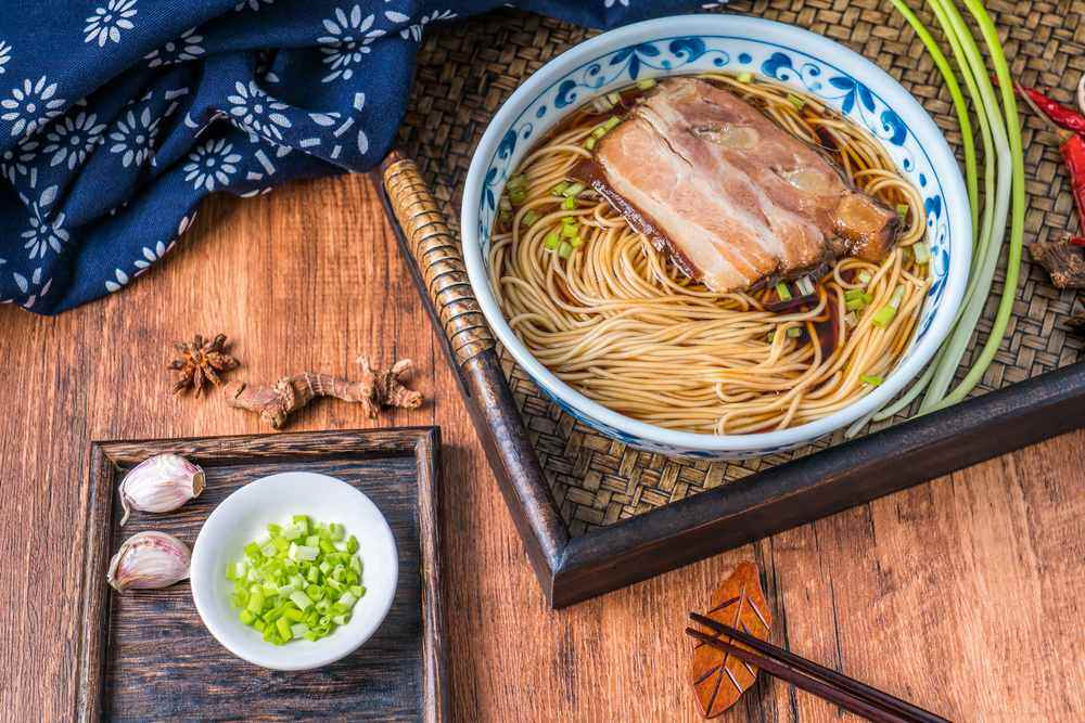 苏州美食-苏式汤面