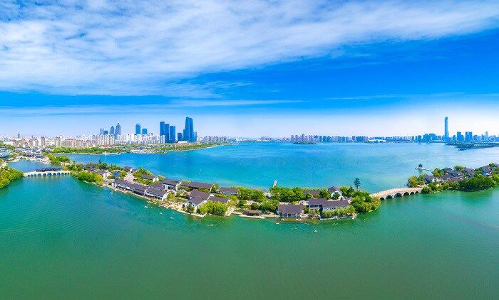 金鸡湖景区概览
