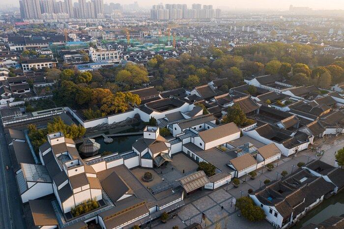 苏州博物馆位置图