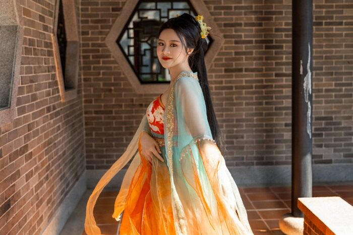 汉服游园