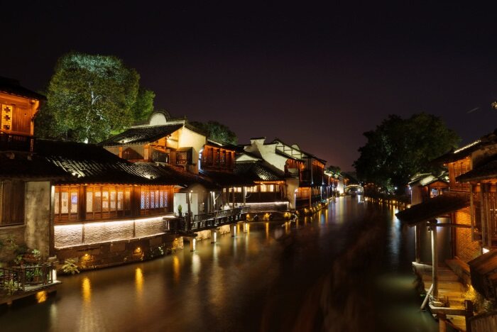 夜游乌镇