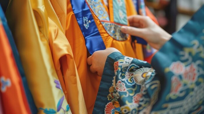 汉服穿戴