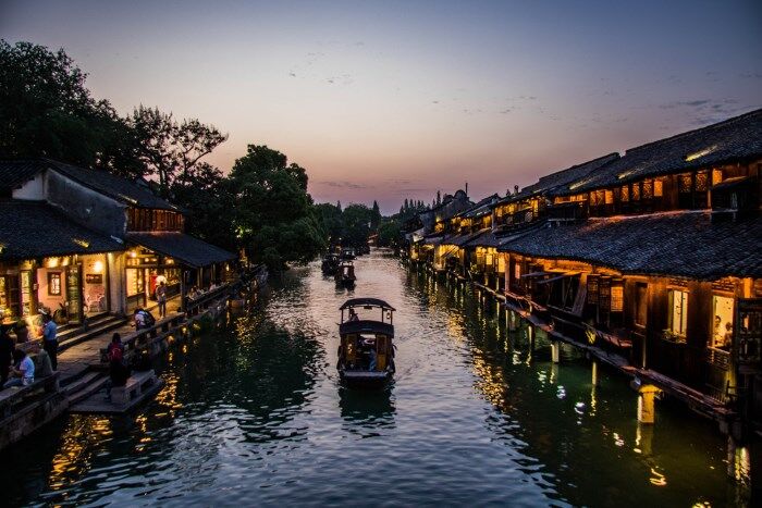 夜游乌镇