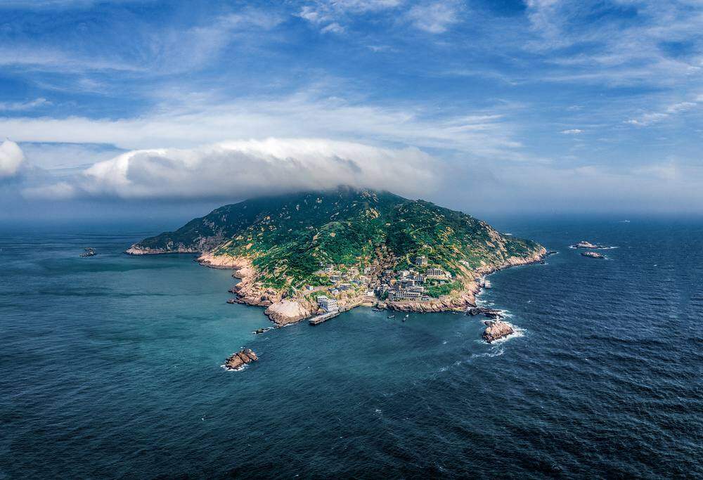 普陀山全景图