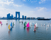 苏州-金鸡湖丨乘船游湖，探索湖心岛屿与周围美丽风景