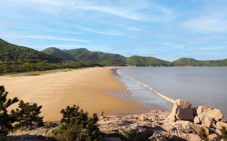 普陀山千步沙