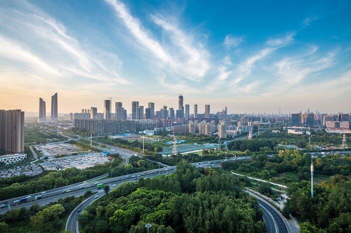 南京航拍胜景