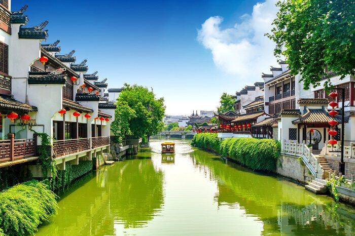 7月的秦淮河
