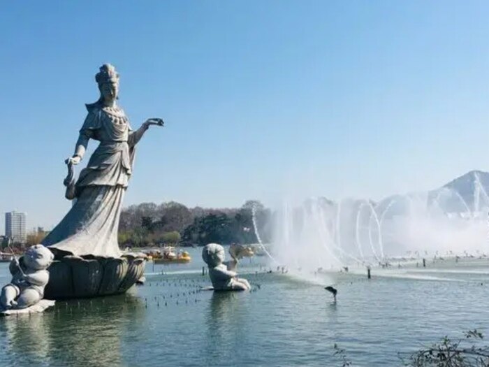 玄武湖一角