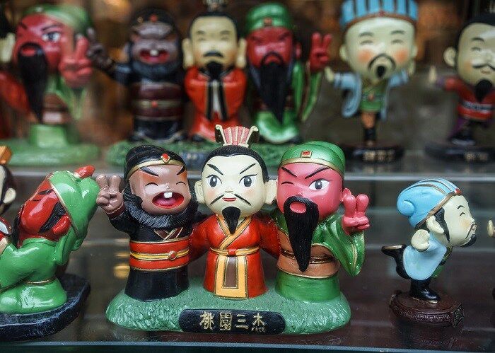 三国元素纪念品
