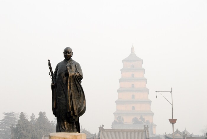 玄奘法师与大雁塔