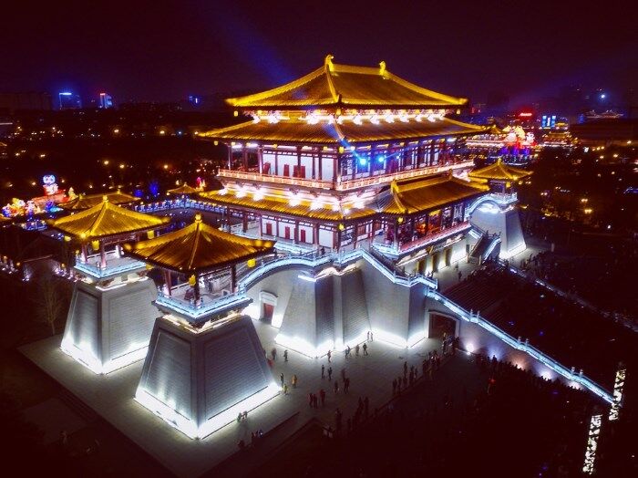 夜景灯光秀