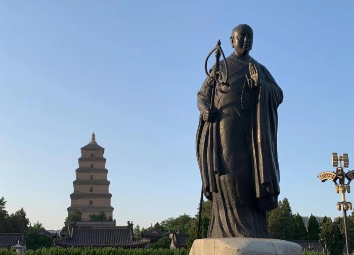 玄奘法师与大雁塔