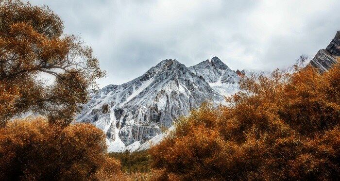 稻城亚丁的独特风景
