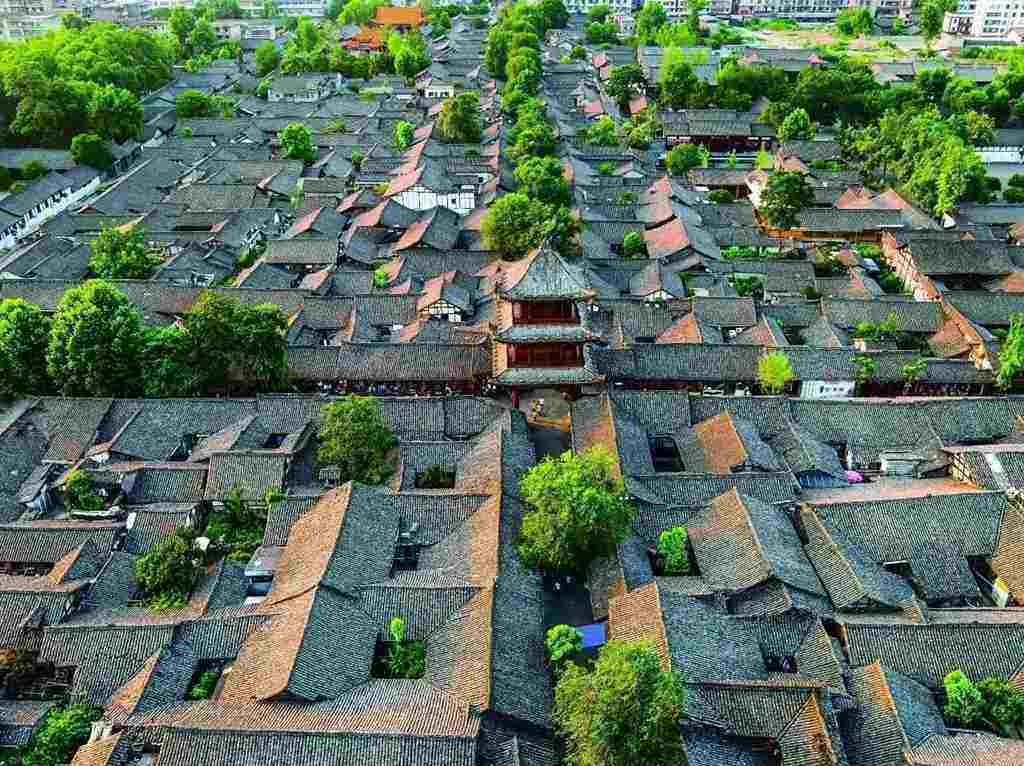 四川-阆中古城