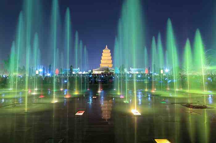 大雁塔夜景