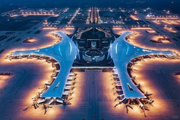 天府机场夜景