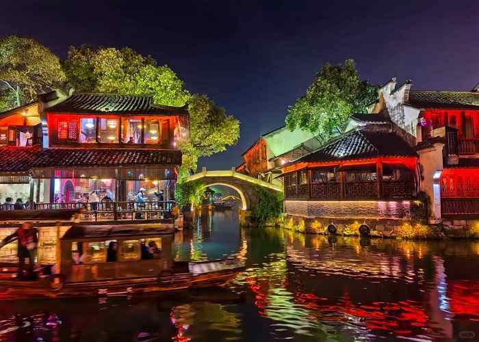 乌镇夜景