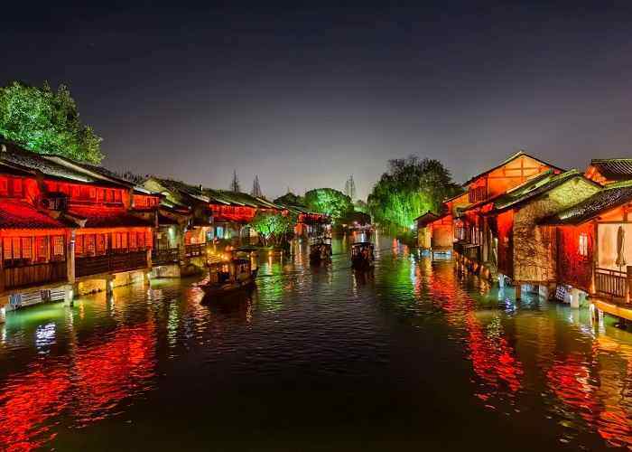 乌镇夜景