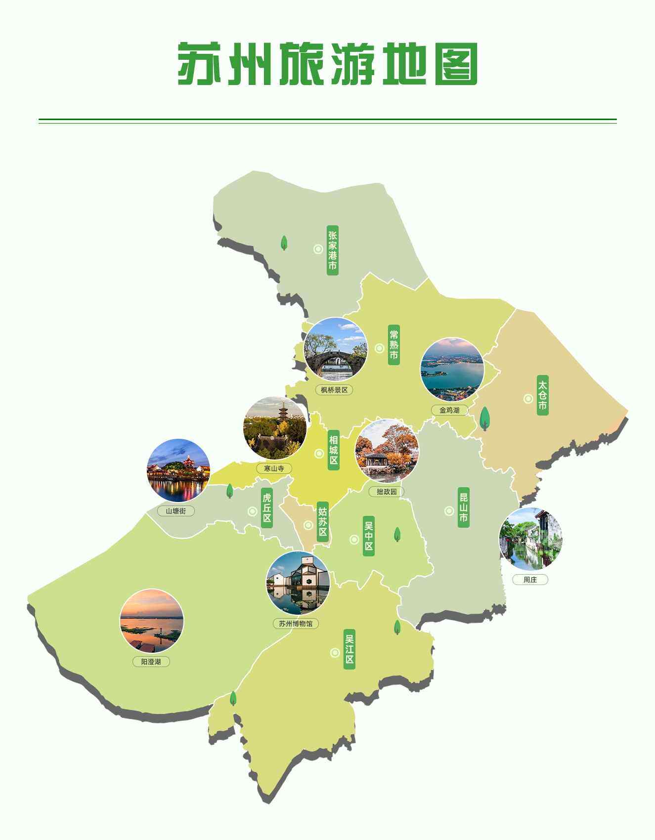 苏州旅游地图