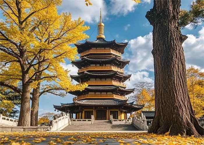 扬州秋景