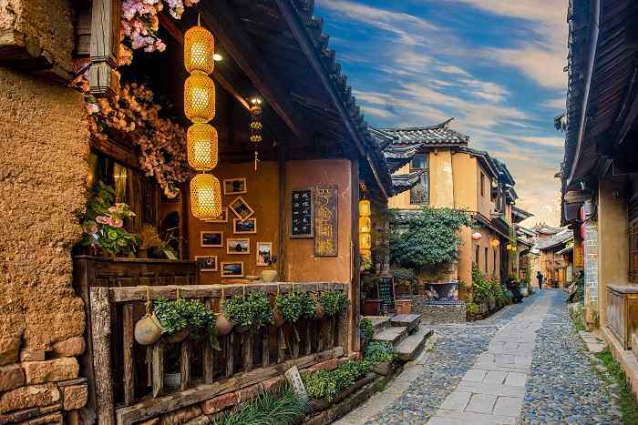 束河古城-街道