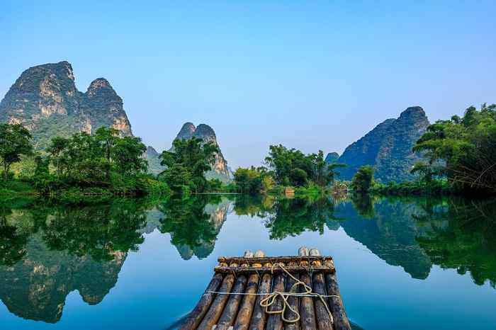夏季-遇龙河竹筏