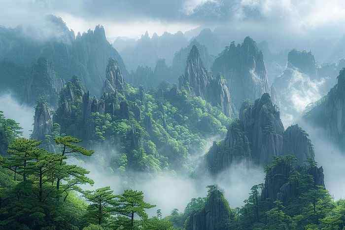 黄山-春季