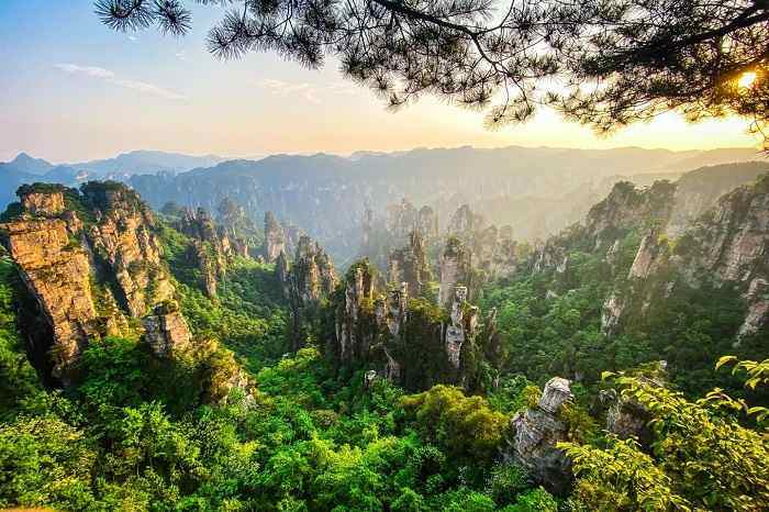 张家界旅游-夏季景色