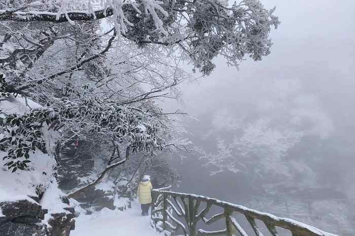 张家界旅游-冬季景色