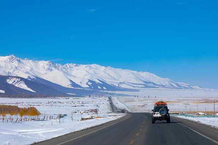 冬天的独库公路