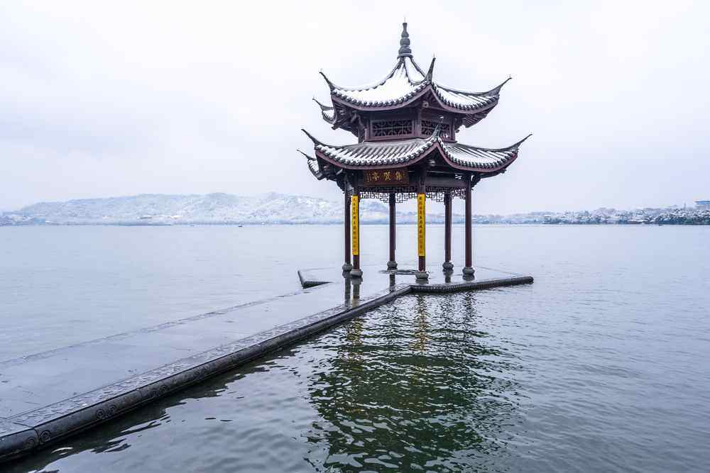西湖-冬季景色