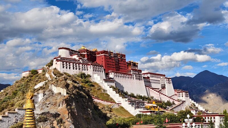 布达拉宫-药王山观景台