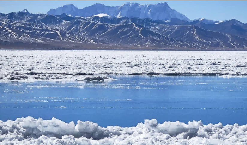 纳木措-结冰期