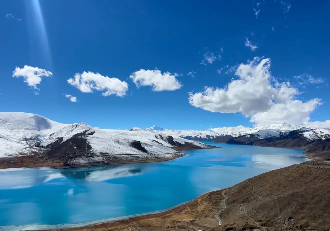 羊卓雍措-冈巴拉山口观景台