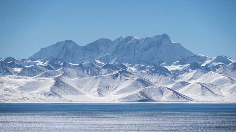 纳木错与唐古拉山