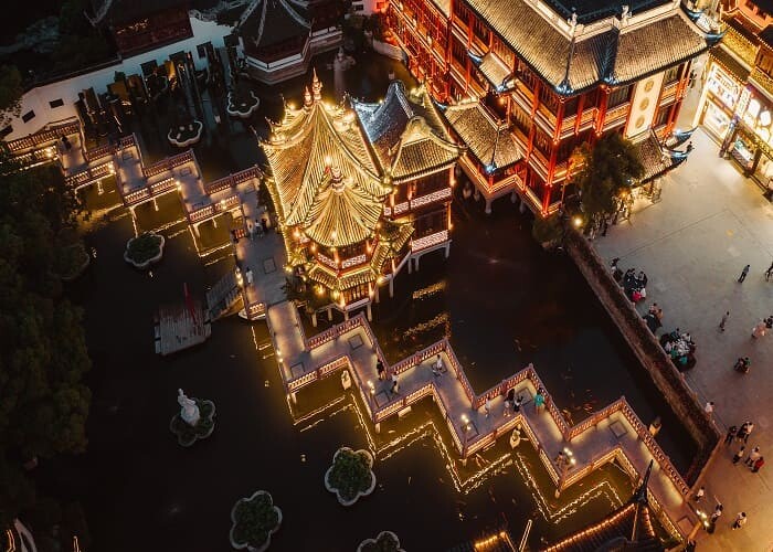豫园夜景